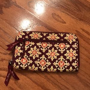 Vera Bradley Medallion Zip Around Wallet